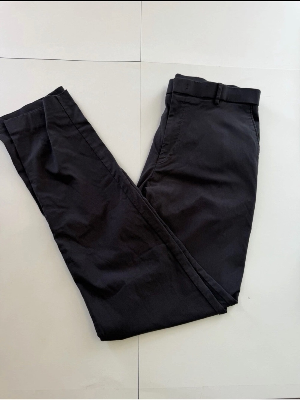 Men's Black Dress Pants - Classic Tailored Fit Tommy Hilfiger 32x34